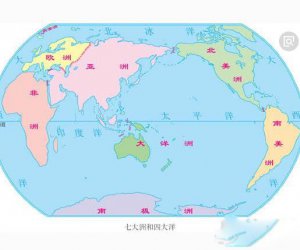 探索地球的板块：七大洲与四大洋、五大洋、八大洋