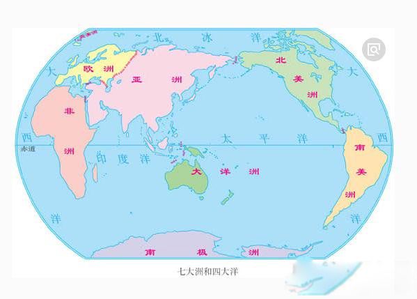 探索地球的板块：七大洲与四大洋、五大洋、八大洋