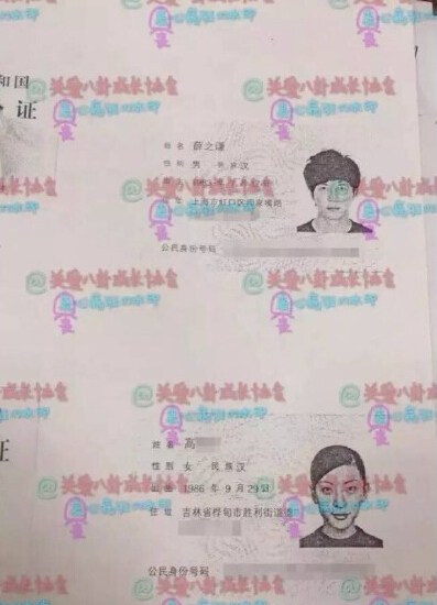 网传薛之谦离婚内幕：净身出户，其妻背景资料全公开