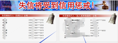 全国法院失信被执行人名单信息查询办法 看完你就知道了